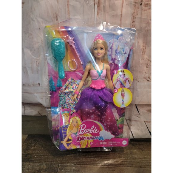 Barbie dreamtopia mermaid princess rainbow Mattel toy - Picture 1 of 5